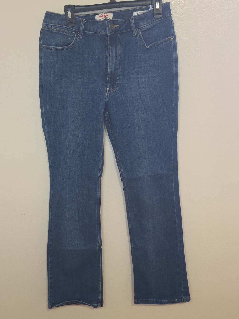 Wrangler Women's Dark Blue Boot-Cut Jeans
